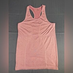 Zyia Active Copper Charged Tank – Rose Pink Heather Racerback – Size M
